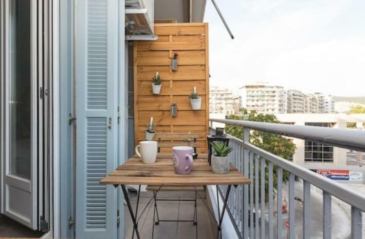 סלוניקי Modern White Tower Apartment מראה חיצוני תמונה